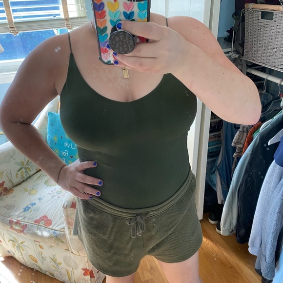 GREEN BODY SUIT - Picture 2 of 2